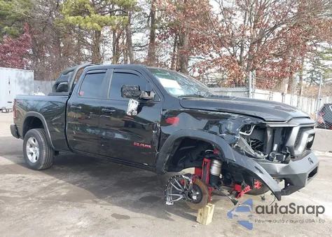 2019 Ram 1500 Rebel 4X4 6'4 Box from USA, damaged, VIN 1C6SRFETXKN671421